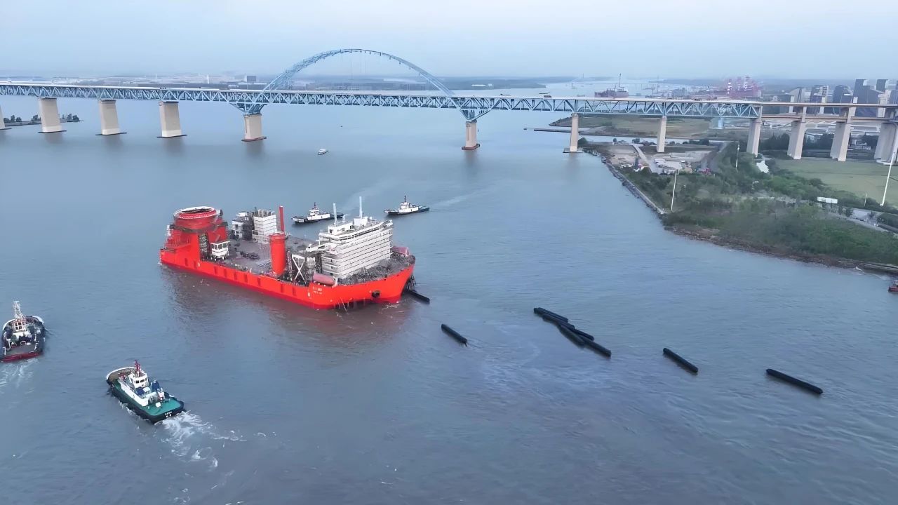 全球最大！國(guó)瑞科技助力“正力3500”海上風(fēng)電安裝平臺(tái)下水！